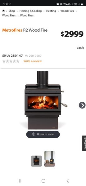 Metrofires R2 Wood Fire Carousel 3