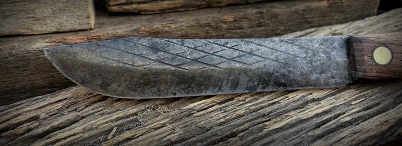 AWESOME OLD FIXED BLADE BY QUEEN U.S.A Carousel 10
