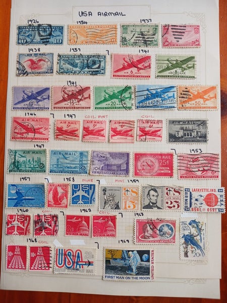 Stamps USA Airmail Carousel 1