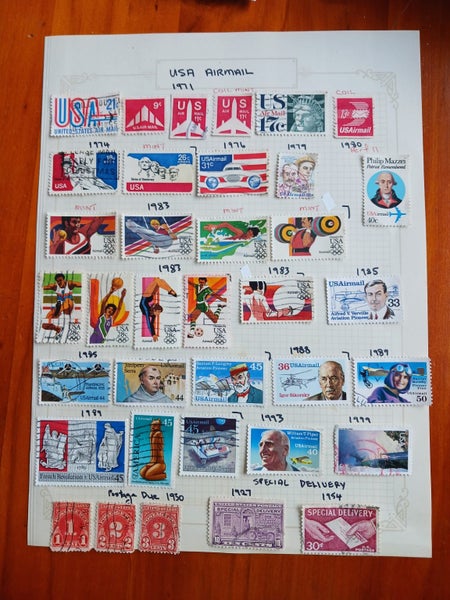 Stamps USA Airmail Carousel 2