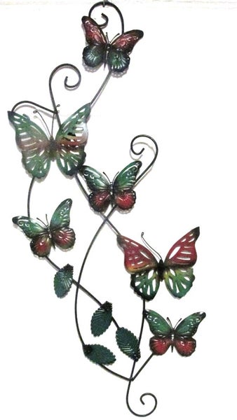 Large butterflies wall sculpture Carousel 1