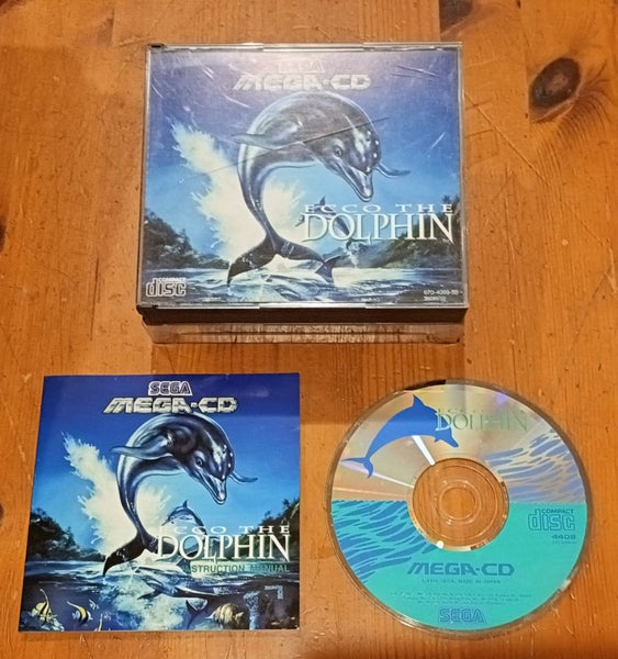 Ecco the Dolphin (PAL) - Sega Mega-CD - Complete w/box protector Carousel 1