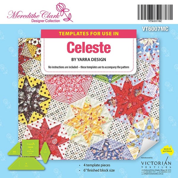 Celeste Template from Matilda's Own Carousel 1