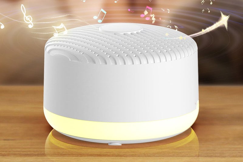 2Pcs White Noise Machine with 12 Soothing Sound for Home Travel Registry Gift Carousel 2