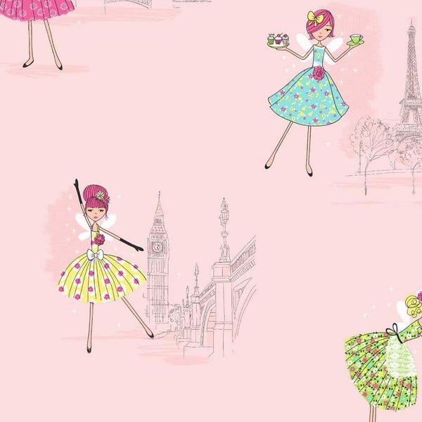 Wallpaper Hoopla Fairies - Last Roll Carousel 2