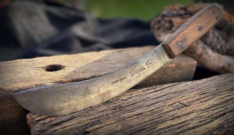 VERY NEAT I.WILSON - GREEN RIVER - NICELY STAMPED KNIFE. Carousel 1