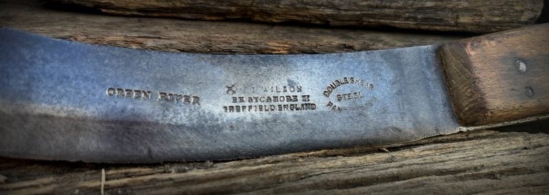 VERY NEAT I.WILSON - GREEN RIVER - NICELY STAMPED KNIFE. Carousel 2