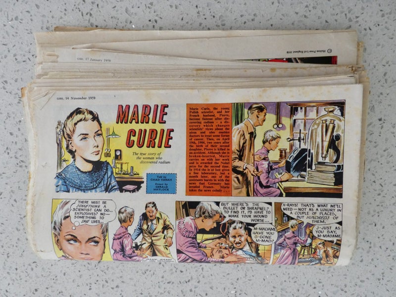 9x Girl Comic 1959 (Eagle Companion) - bulk lot Carousel 10