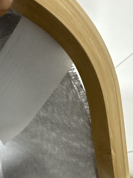 Set of 4 Fabric Laundry Baskets with Bamboo Trim Carousel 9