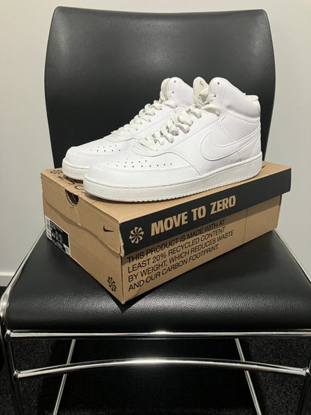 Nike Mens Court Vision Mid - White (US 9) Carousel 1