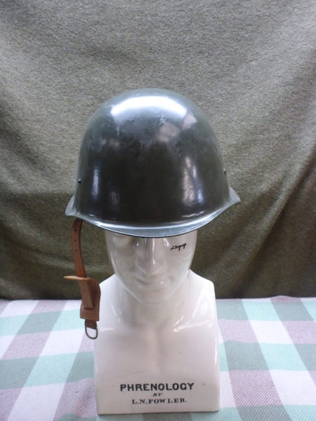 Awesome Old Military Metal Hat M70 Hungarian / Romanian Helmet With Liner Carousel 1