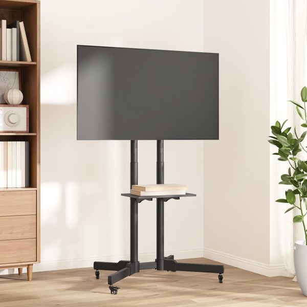 Tv Stand On Wheels 32-70 Inch Screen Max Vesa 600X400 Mm 50Kg Tikpii Carousel 1
