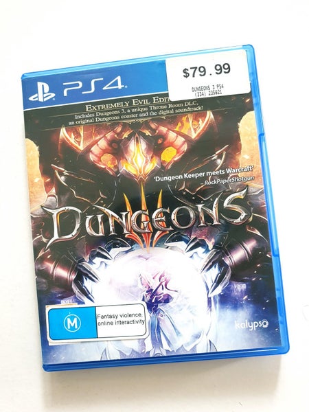 Dungeons III: Extremely Evil Edition / Playstation 4 / PS4 GC 'Uncommon' Carousel 1
