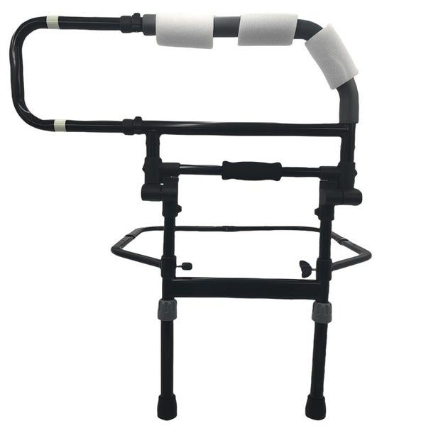 Bed Rail For Elderly Safety Bed Assist Grab Bar Handle Adjustable Foldable New Carousel 2