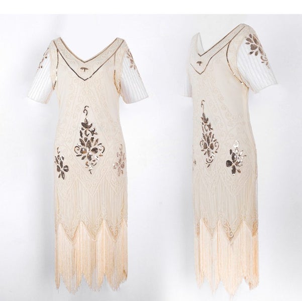 Flapper Dress Gatsby Ball Evening Dress Womens Clothing Size 22 Carousel 2