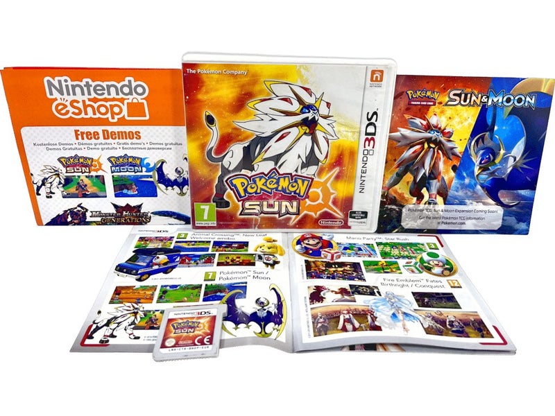 Pokemon SUN (3DS) *COMPLETE COLLECTOR'S* Carousel 1