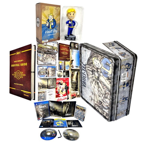 Fallout 4 Vault-Tec Collector's Edition Tin Lunch Box (PS4) *MINT COMPLETE* Carousel 1
