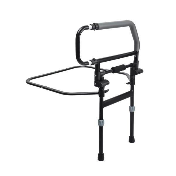 Safety Bed Rail For Elderly Adults Folding Bed Assist Rail with Handle Ajustable Carousel 14