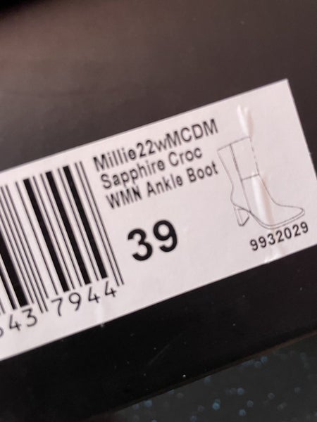 NEW Mi Piaci Sapphire Blue Ankle Boots Carousel 4