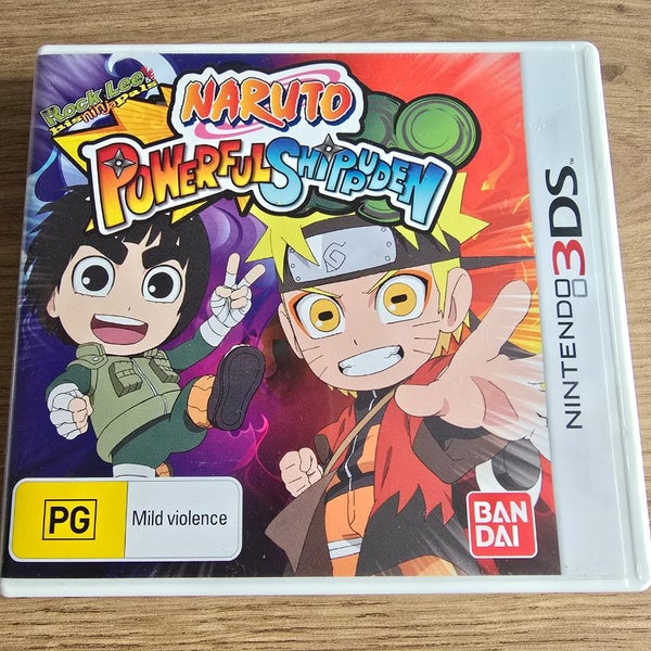 Nintendo 3DS - Naruto Powerful Shippuden Game Carousel 1