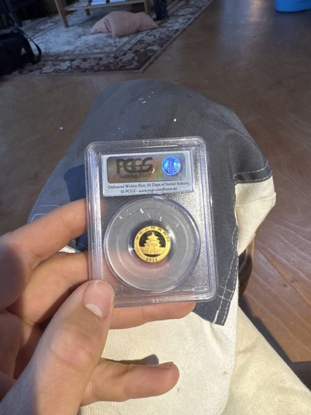 FirstStrike 2011 50Yn MS70 China Panda Gold Coin Carousel 2