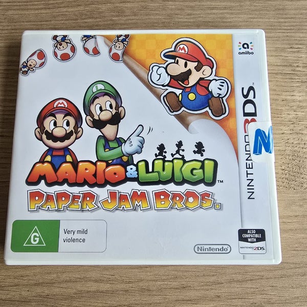 Nintendo 3DS Mario & Luigi Paper Jam Bros Game - SEALED free postage Carousel 1