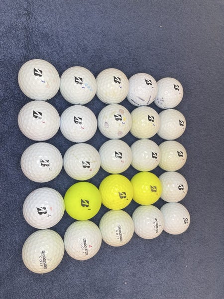 25 B Grade Bridgestone Golf Balls Carousel 2
