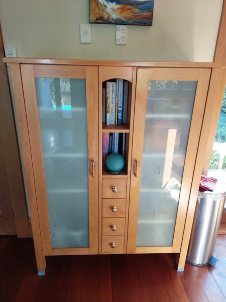 Solid Beech Kitchen Cabinet Carousel 2