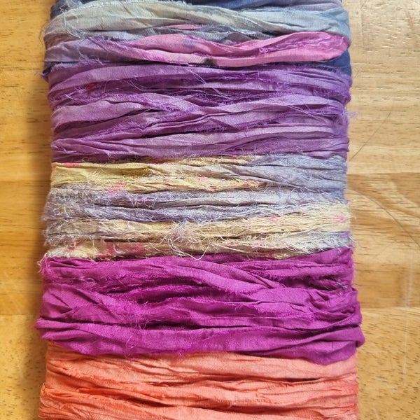 Sari Silk Ribbon. 5 x 5 metres Carousel 2