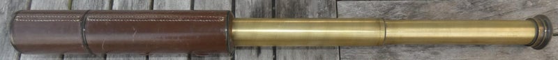Antique TELESCOPE Curlew 25x - 40x Enbeeco London WW1 era FINE Condt Suit PIRATE Carousel 1