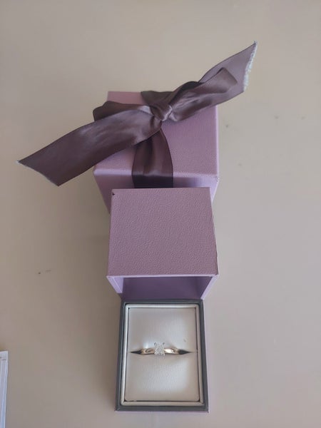 Beautiful Gold Diamond Princess Cut 0.53 carat Ring62941445328769111