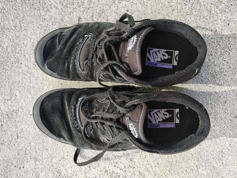 Vans BMX style 114 black shoes, size US10, UK9, EUR 42.5, 28cm Carousel 2