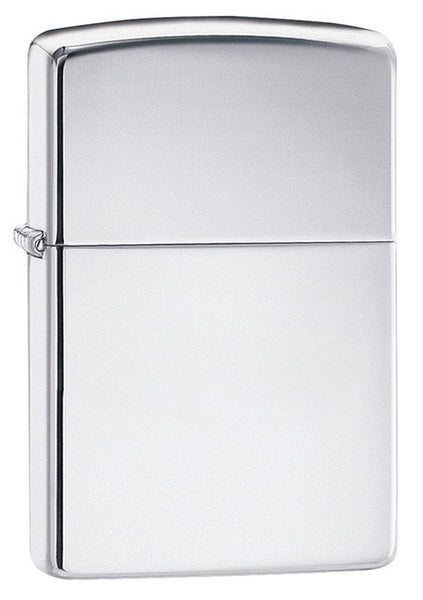 ZIPPO HIGH POLISH CHROME LIGHTER - 250 Carousel 1