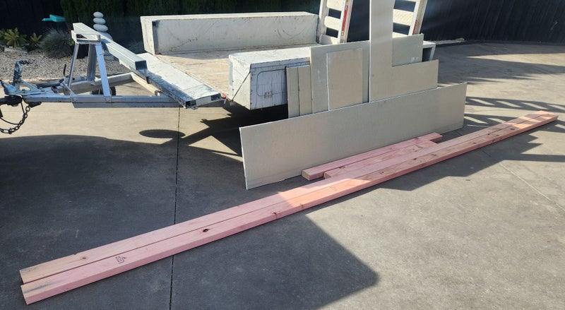 Framing Timber and left overs Carousel 1