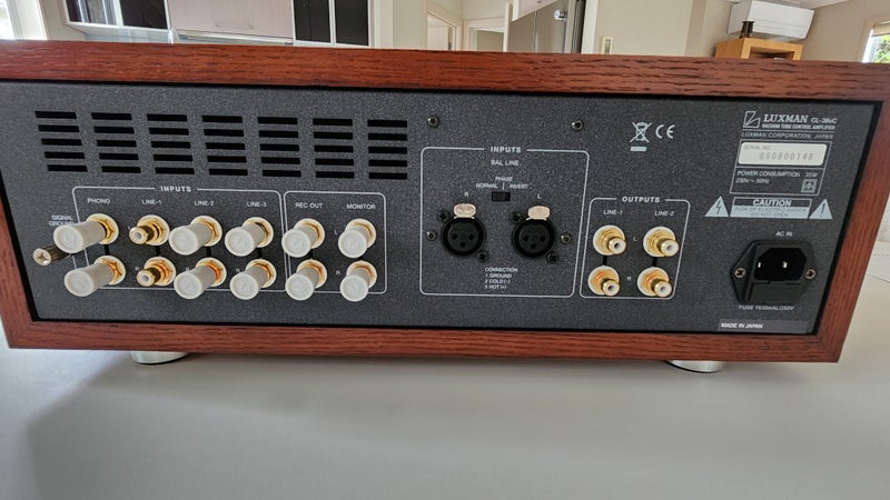 Luxman Lc-380uc Preamplifier Carousel 2