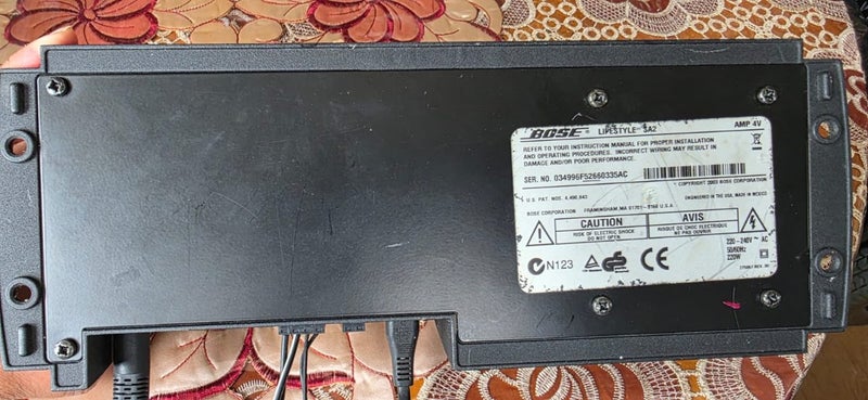 Bose Sa2 Amp Carousel 2