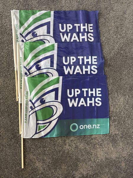 Warriors Up the Wahs Flags x3 Carousel 1