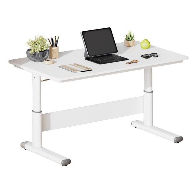 Study Desk Hand Crank Desk Adjustable Height Carousel 1