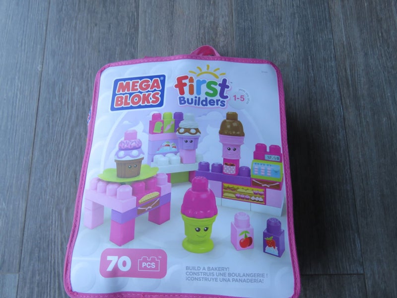 BRAND NEW Mega Bloks First Builders Build a Bakery Carousel 1