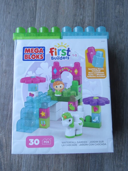 BRAND NEW Mega Bloks First Builders Waterfall Garden Carousel 1