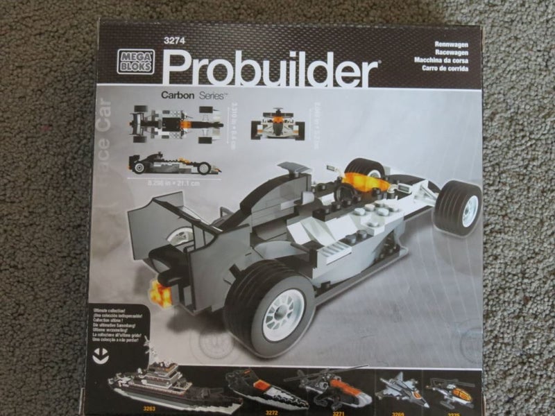 BRAND NEW Mega Bloks Probuilder Carbon Series Race Car (3274) Carousel 2