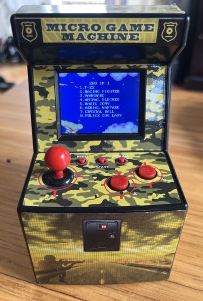 200 in 1 Micro Game Machine Arcade Machine Carousel 1