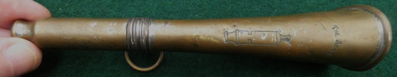 Antique Vintage BRASS The ACME "Whistle" REEDED HORN Made in Britain Circa 1930? Carousel 2