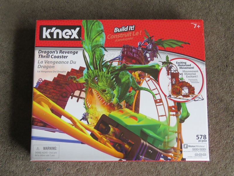 BRAND NEW K'nex Dragons's Revenge Thrill Coaster Carousel 1