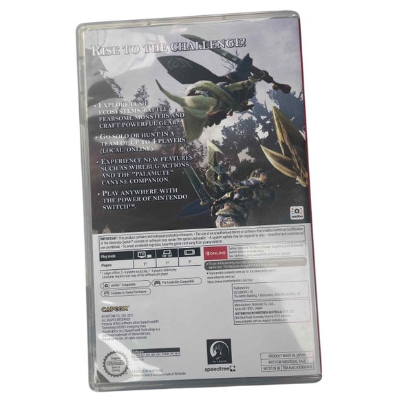 MONSTER HUNTER RISE NINTENDO GAME Carousel 3