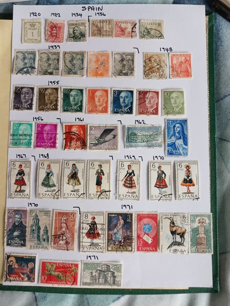 Stamps of SPAIN Carousel 1