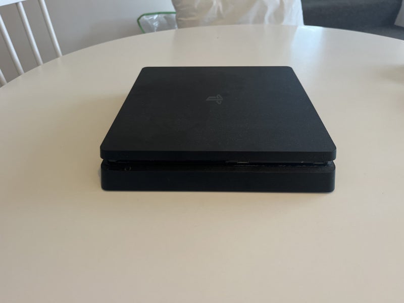 PS4 + controllers x2 with charging dock and power cords Carousel 2