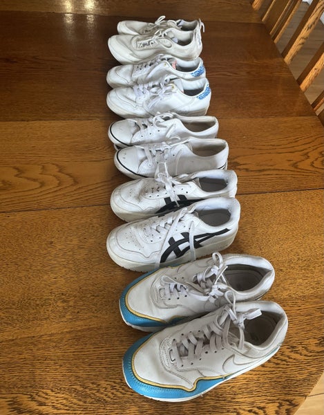 Nike converse asics Girls shoes bundle size 5-6 us Carousel 2