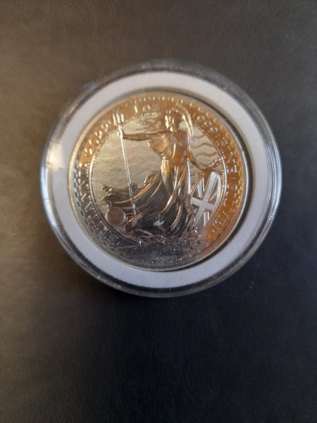 2022 1OZ SILVER 2 POUND COIN BRITANNIA Carousel 1