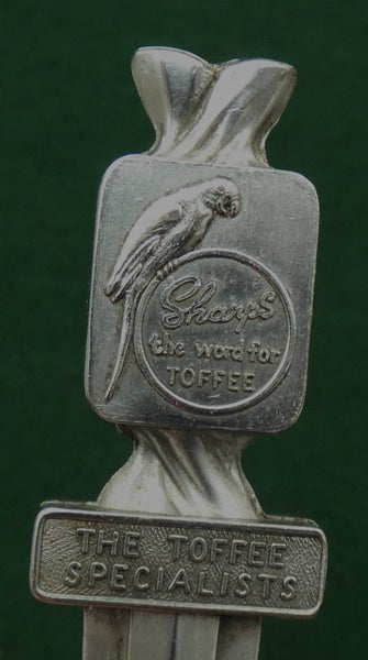 SHARPS TOFFEE Company PARROT Advertising PAPER KNIFE Letter Opener 1930's Carousel 2
